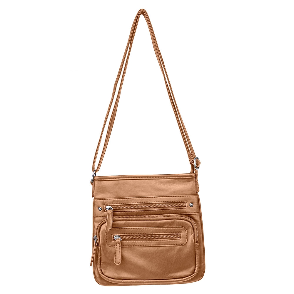 VISM BY NCSTAR SMALL MESSENGER CROSSBODY-BROWN – AR Industries